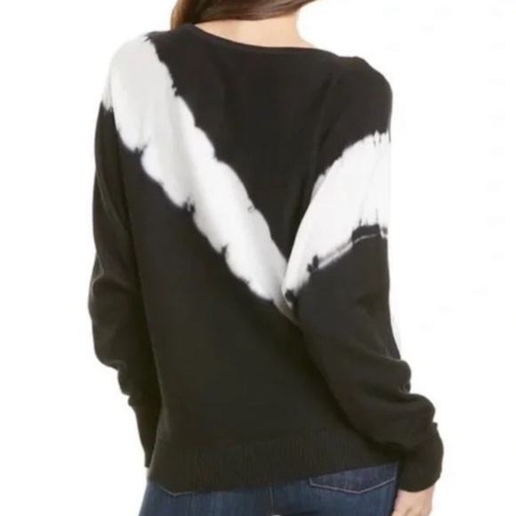 Philosophy Tie Dye Black And White Soft Warm Sweater Size XL - Picture 2 of 13